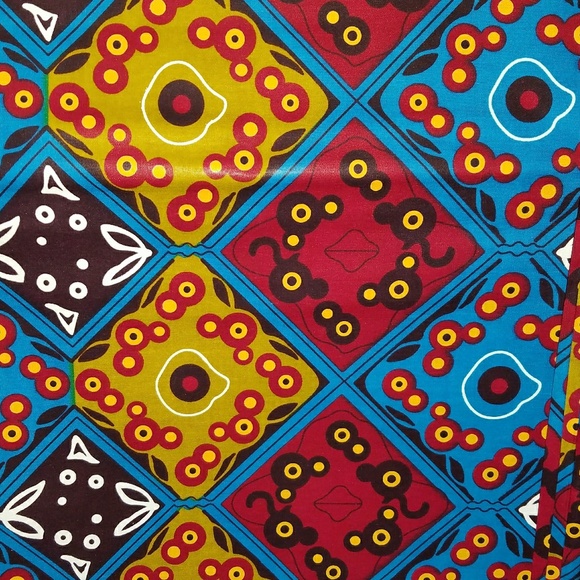 African waxed fabric - Picture 7 of 8